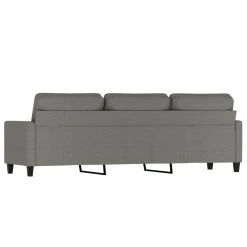 VidaXL Canapé à 3 Places Gris Foncé 210 Cm Tissu 10 VidaXL Canapé à 3 Places Gris Foncé 210 Cm Tissu -Vente-unique shop vidaxl canape a 3 places gris fonce 210 cm tissu 14104494 1117292 92 1140x1140