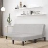 VidaXL Canapé-lit à 2 Places Avec Tabouret Gris Clair Tissu Microfib... -Vente-unique shop vidaxl canape lit a 2 places avec tabouret gris clair tissu microfibre 14128026 39382216 1140x1140