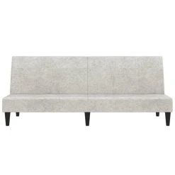 VidaXL Canapé-lit à 2 Places Avec Tabouret Gris Clair Tissu Microfib... 10 VidaXL Canapé-lit à 2 Places Avec Tabouret Gris Clair Tissu Microfib... -Vente-unique shop vidaxl canape lit a 2 places avec tabouret gris clair tissu microfibre 14128026 39382222 1140x1140