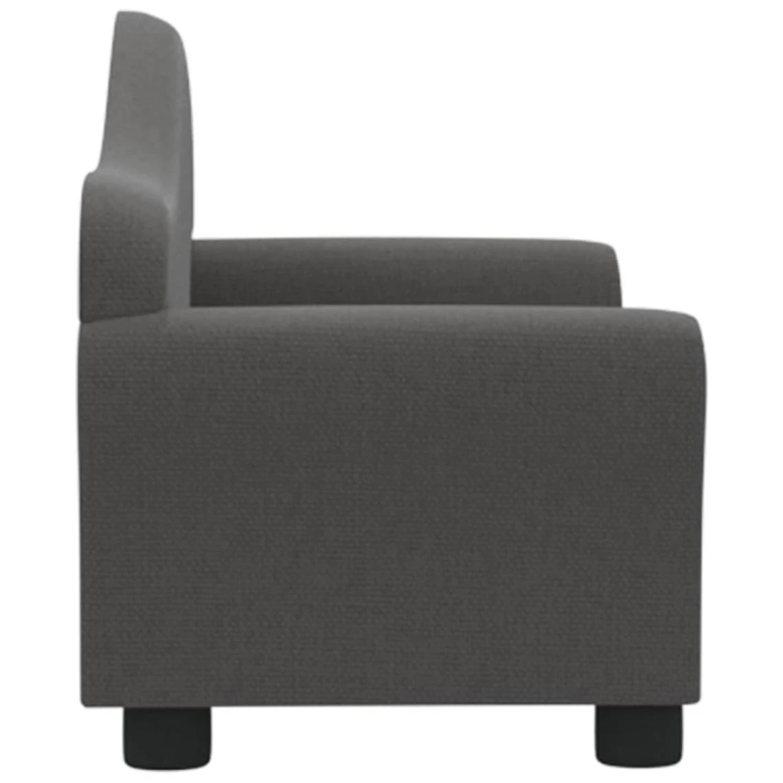 VidaXL Canapé Pour Enfants Gris Clair Tissu 5 VidaXL Canapé Pour Enfants Gris Clair Tissu – Image 3