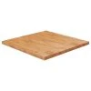VidaXL Dessus De Table Carré Marron Clair 90x90x4cm Bois Chêne Trait...