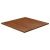 VidaXL Dessus De Table Carré Marron Foncé90x90x2,5cm Bois Chêne Tra...
