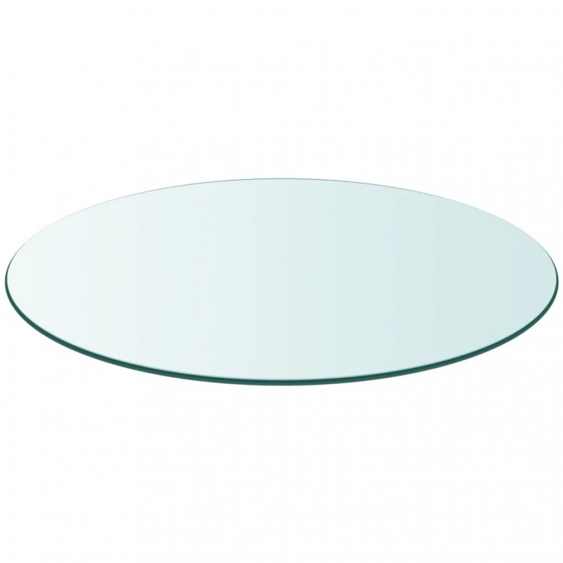 VidaXL Dessus De Table Ronde En Verre Trempé 400 Mm 4 VidaXL Dessus De Table Ronde En Verre Trempé 400 Mm – Image 2