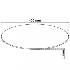 VidaXL Dessus De Table Ronde En Verre Trempé 400 Mm 9 VidaXL Dessus De Table Ronde En Verre Trempé 400 Mm -Vente-unique shop vidaxl dessus de table ronde en verre trempe 400 mm 10522722 27275222 1140x1140