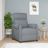 VidaXL Fauteuil De Massage Inclinable Gris Clair Tissu -Vente-unique shop vidaxl fauteuil de massage inclinable gris clair tissu 13699860 37782574 1140x1140