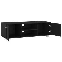 VidaXL Meuble TV Noir 110x40x35 Cm Bois D'ingénierie -Vente-unique shop vidaxl meuble tv noir 110x40x35 cm bois dingenierie 13436032 36760658 1140x1140
