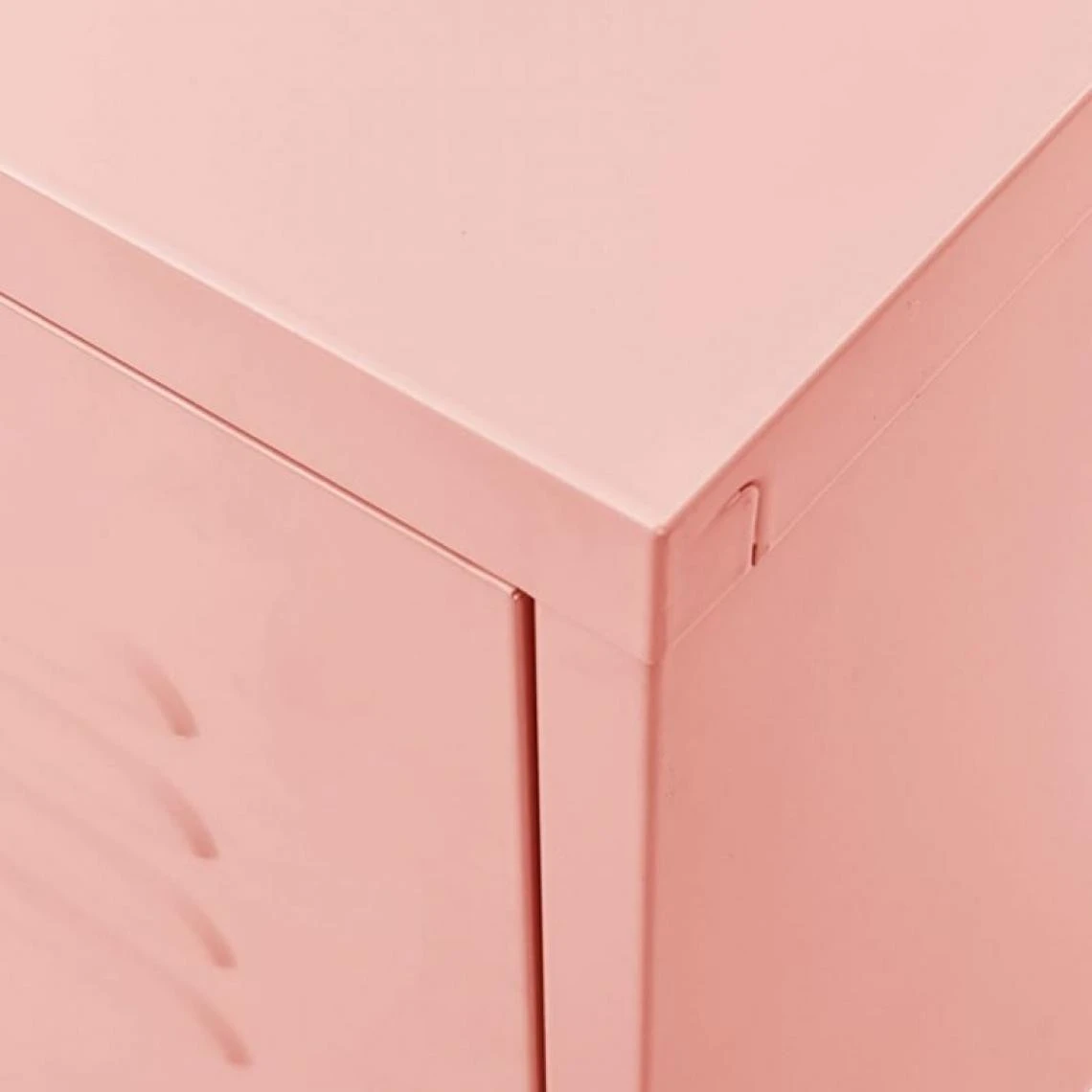 VidaXL Meuble TV Rose 105x35x50 Cm Acier 6 VidaXL Meuble TV Rose 105x35x50 Cm Acier – Image 4