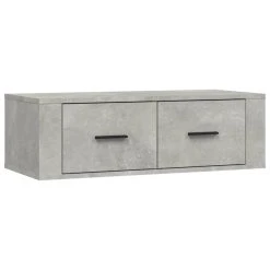VidaXL Meuble TV Suspendu Gris Béton 80x36x25 Cm Bois D'ingénierie -Vente-unique shop vidaxl meuble tv suspendu gris beton 80x36x25 cm bois dingenierie 13701404 37786004 1140x1140