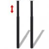 VidaXL Pied De Table Télescopique 2 Pcs Noir 710 Mm - 1100 Mm -Vente-unique shop vidaxl pied de table telescopique 2 pcs noir 710 mm 1100 mm 10522792 27275492 1140x1140