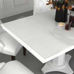 VidaXL Protecteur De Table Transparent 100x60 Cm 2 Mm PVC