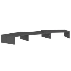 VidaXL Support De Moniteur Gris 80x24x10,5 Cm Bois De Pin Solide 8 VidaXL Support De Moniteur Gris 80x24x10,5 Cm Bois De Pin Solide -Vente-unique shop vidaxl support de moniteur gris 80x24x105 cm bois de pin solide 12944016 35050280 1140x1140