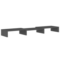 VidaXL Support De Moniteur Gris 80x24x10,5 Cm Bois De Pin Solide 10 VidaXL Support De Moniteur Gris 80x24x10,5 Cm Bois De Pin Solide -Vente-unique shop vidaxl support de moniteur gris 80x24x105 cm bois de pin solide 12944016 35050284 1140x1140