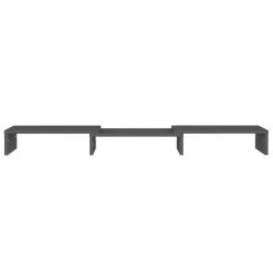 VidaXL Support De Moniteur Gris 80x24x10,5 Cm Bois De Pin Solide 11 VidaXL Support De Moniteur Gris 80x24x10,5 Cm Bois De Pin Solide -Vente-unique shop vidaxl support de moniteur gris 80x24x105 cm bois de pin solide 12944016 35050286 1140x1140