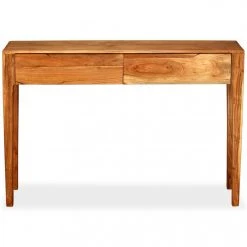 VidaXL Table Console Bois Massif 118 X 30 X 80 Cm -Vente-unique shop vidaxl table console bois massif 118 x 30 x 80 cm 10733302 27949288 1140x1140