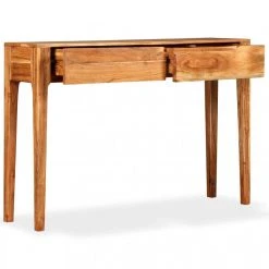 VidaXL Table Console Bois Massif 118 X 30 X 80 Cm -Vente-unique shop vidaxl table console bois massif 118 x 30 x 80 cm 10733302 27949290 1140x1140