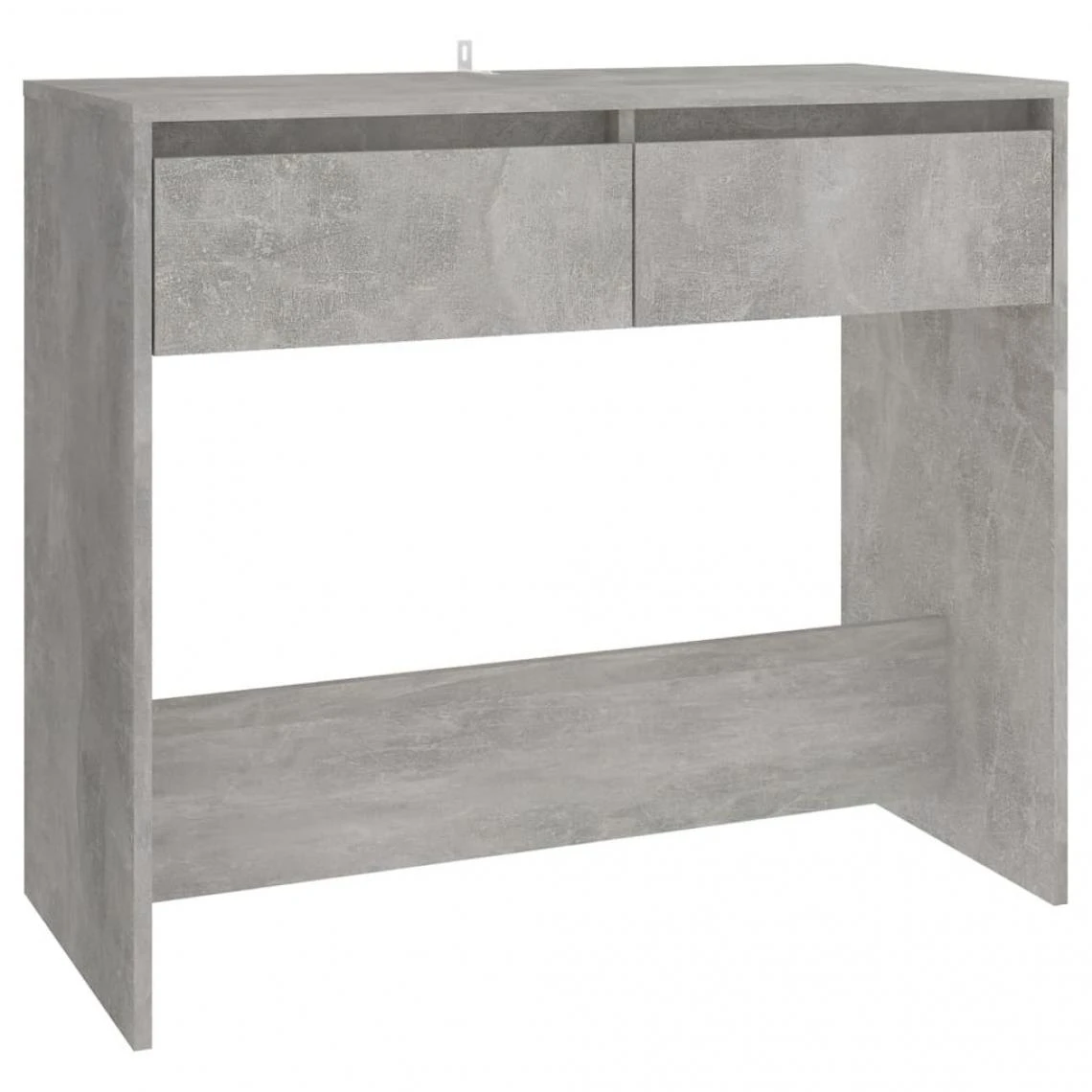 VidaXL Table Console Gris Béton 89x41x76,5 Cm Acier 4 VidaXL Table Console Gris Béton 89x41x76,5 Cm Acier – Image 2