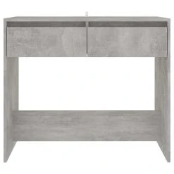 VidaXL Table Console Gris Béton 89x41x76,5 Cm Acier 11 VidaXL Table Console Gris Béton 89x41x76,5 Cm Acier -Vente-unique shop vidaxl table console gris beton 89x41x765 cm acier 12919264 34950862 1140x1140