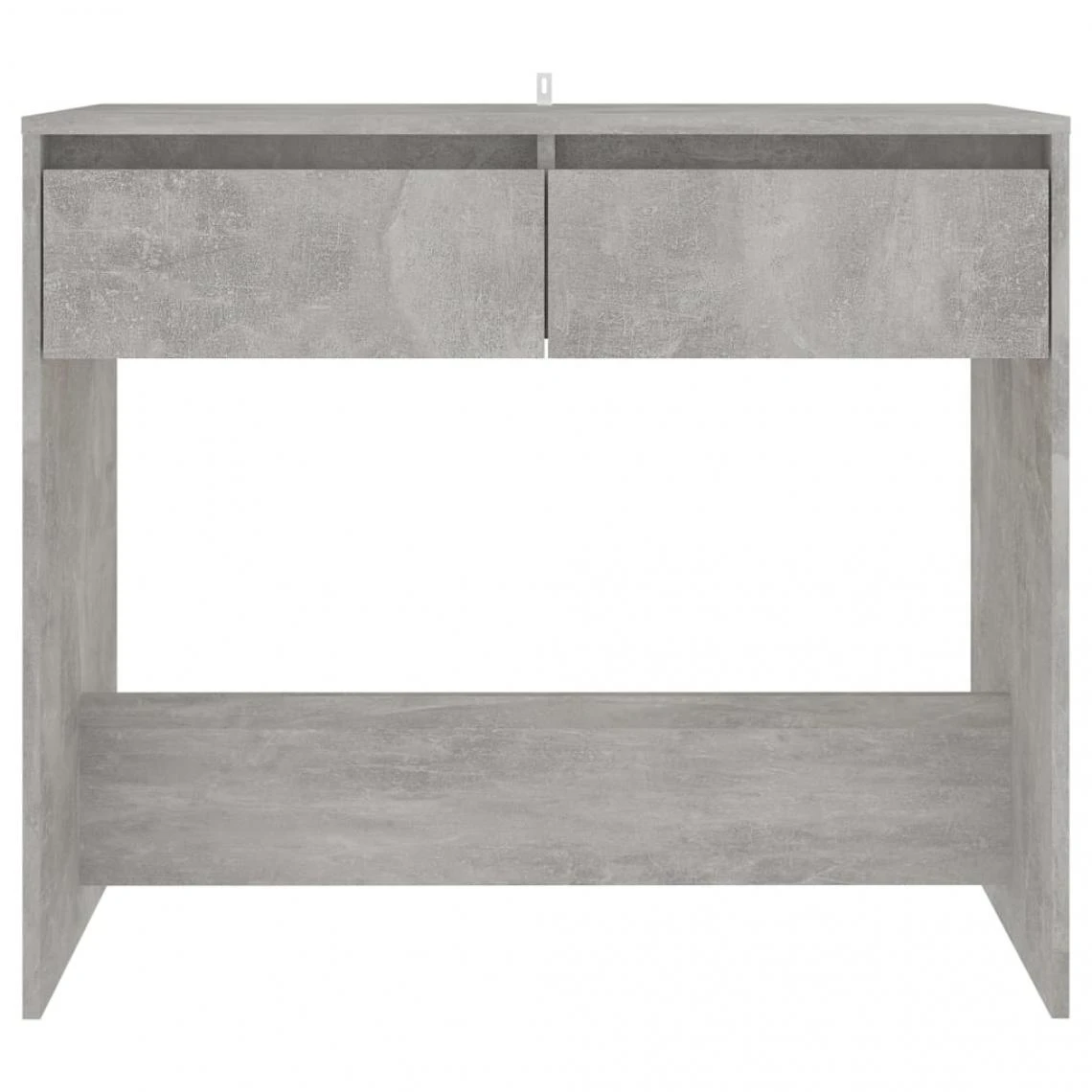 VidaXL Table Console Gris Béton 89x41x76,5 Cm Acier 7 VidaXL Table Console Gris Béton 89x41x76,5 Cm Acier – Image 5
