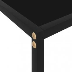 VidaXL Table Console Noir 120x35x75 Cm Verre Trempé -Vente-unique shop vidaxl table console noir 120x35x75 cm verre trempe 10605312 27588060 1140x1140