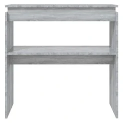 VidaXL Table Console Sonoma Gris 80x30x80 Cm Bois D'ingénierie 9 VidaXL Table Console Sonoma Gris 80x30x80 Cm Bois D'ingénierie -Vente-unique shop vidaxl table console sonoma gris 80x30x80 cm bois dingenierie 13589300 37295230 1140x1140