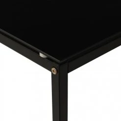 VidaXL Table D'appoint Noir 40x40x60 Cm Verre Trempé -Vente-unique shop vidaxl table dappoint noir 40x40x60 cm verre trempe 10604778 27585522 1140x1140
