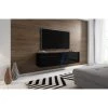 VIVALDI Meuble TV - SLANT - 160 Cm - Noir Mat / Noir Brillant Avec LED... 2 VIVALDI Meuble TV - SLANT - 160 Cm - Noir Mat / Noir Brillant Avec LED... -Vente-unique shop vivaldi meuble tv slant 160 cm noir mat noir brillant avec led style moderne 12332722 32914282 1140x1140
