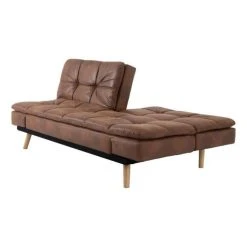 CSTORE ZORA - Banquette Convertible Clic-clac 3 Places - Simili Marron Et Pie... 10 CSTORE ZORA - Banquette Convertible Clic-clac 3 Places - Simili Marron Et Pie... -Vente-unique shop zora banquette convertible clic clac 3 places simili marron et pieds en bois l 188xp 88xh 88 cm 10708770 27881988 1140x1140